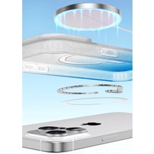 SiHako Newface Iphone 16 Pummel Shiny Magsafe Kapak - Mor