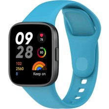 SiHako Newface Redmi Watch 3 Klasik Kordon - Bebek Mavisi