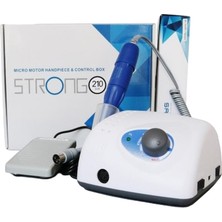 Strong 210 Tırnak Törpü Freze Makinesi  Manikür Cihazı Profesyonel Kullanım İçin
