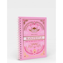 Fotojenik Manifestle Manifest Günlüğü Ajanda Pembe