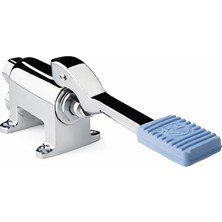 Pedallı Musluk Tek Su Girişli – Hijyenik Ayak Kontrollü Lavabo Musluğu