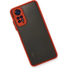 SiHako Newface Redmi Note 11 Kılıf Montreal Silikon Kapak - Kırmızı