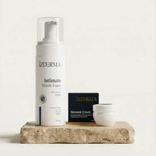 İzderma Renewal Krem Intim Yıkama Köpüğü Dış Genital Bölge Bakım Seti 2'li Set
