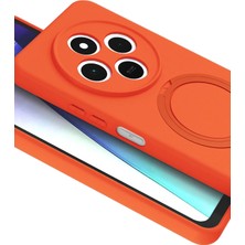 SiHako Newface Redmi 14C Magsafe Standlı Kapak - Turuncu