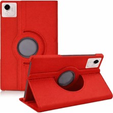 SiHako Newface Pad X9A 360 Tablet Deri Kılıf - Kırmızı