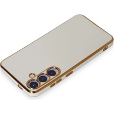 SiHako Newface Galaxy S24 Kılıf Volet Silikon - Beyaz