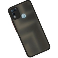 SiHako Newface Infinix Hot 10 Play Kılıf Montreal Silikon Kapak - Siyah