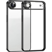 SiHako Newface Iphone 17 Air Lensli Silikon - Siyah