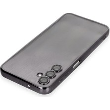 SiHako Newface Galaxy A14 4g Kılıf Lensli Silikon - Siyah