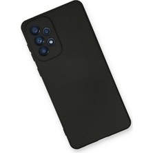SiHako Newface Galaxy A53 5g Kılıf Nano Içi Kadife Silikon - Siyah