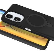 SiHako Newface Redmi 13C Magsafe Standlı Kapak - Siyah