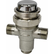 Bas Çek Zaman Ayarlı Hijyenik Tezgaha Sıkıştırma Somunlu Musluk