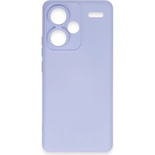 SiHako Newface Redmi Note 13 Kılıf Nano Içi Kadife Silikon - Lila
