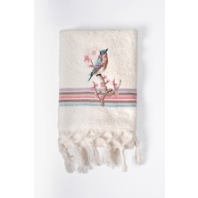 Arliva Home Asuman Nakıslı Havlu Krem 50X80