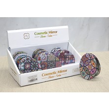 Calperia Taşlı El Aynası Oval Ince