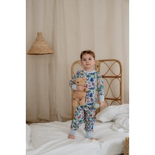 Oh La La Koala Dinozor Baskılı Color Shapes Çocuk Pijama Seti