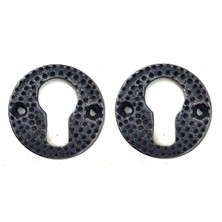 Calperia Antika Tarz Dekoratif Pirinç Oda Kilit Rozeti - 49MM, Oksit