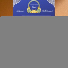 Calperia Ramazan Imsakiyesi - 170 gr - A4 Boyut Kişiye Özel Isimli & Logolu 100 Adet Mor