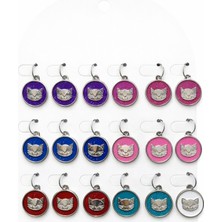 Nunbell Kedi Köpek Isimlik Yuvarlak 1 Tane