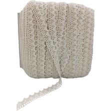 Calperia Kopanaki Dantel En 1,5 cm Krem 5 Metre