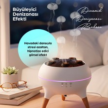 Sylar Jellyfish Ultrasonik Hava Nemlendirici – Deniz Anası Tasarımlı, Kumandalı, LED Işıklı ve Sese Duyarlı Ritim Modlu Buhar Makinesi