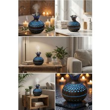 Sylar Premium Ahşap Desenli Ultrasonik Aromaterapi Difüzör & Hava Nemlendirici