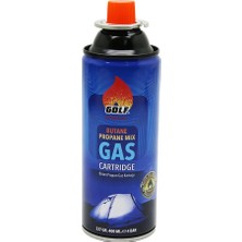 Calperia Golf Gas Premium Butane Propane Mıx Uzun Gaz Kartuşu 227GR/400ML (5047)
