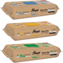 Sleepy Easy Clean Bio Çözünür 3 Çeşit Yüzey Temizlik Havlusu 3 Paket (150 Yaprak)