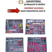 ALWAYSSPEED Ht-Rico Dolu Takım Arabası Içi Kaft Serisi 244 Parça Lokma Takımı Tornavida Vs Set