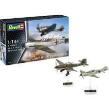 Revell Maket Model Kit Uçak Messerschmitt BF109E & Junkers JU87B Stuka 3770