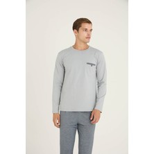 Kly Erkek O. Yaka Pijama Takımı Konforlu Uyku