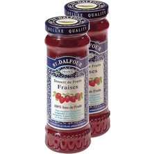 St. Dalfour Çilek Reçeli 2 x 284 G %100 Meyve Şeker Ilavesiz