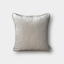 Lidoma Home "rona" Desenli Kırlent Kılıfı - 45X45 - Krem