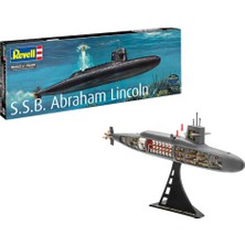 Revell Maket Model Kit Gemi S.s.b. Abraham Lincoln With Interior 5185