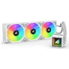 Sharkoon Fan Sıvı Soğ. Amd/ıntel Argb S100 Argb Whıte