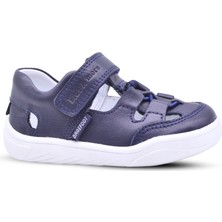 Kids A More Zepa Erkek Çocuk Hakiki Deri Barefoot Özellikli Lacivert Renk Günlük Ayakkabı