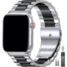 PSGT Watch Uyumlu ( 38/40/41MM) ve SERI10 ve 11(42MM) Paslanmaz Çelik Modernfit