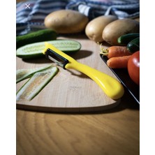 Solingen Simli  Dikey Soyacak - Paslanmaz Alman Çeliği, Ergonomik Sap, Çift Yönlü Kesici Ağız