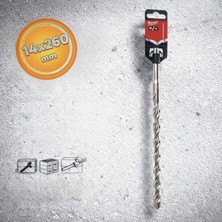 Milwaukee 7079 Sds Plus 2 Elmaslı Beton Delme Matkap Ucu 14X260 mm