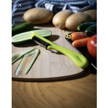 Solingen Simli  Dikey Soyacak - Paslanmaz Alman Çeliği, Ergonomik Sap, Çift Yönlü Kesici Ağız