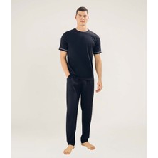 Kly Erkek O Yaka Pijama Takım Konforlu Uyku