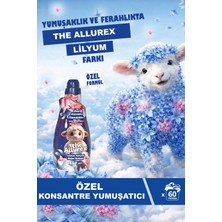 The Allurex Özel Konsantre Yumuşatıcı 1440 ml Lilyum Bahçesi Doğal Kokusu