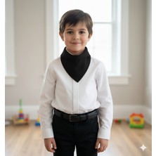 Eylülce Butik Siyah Fular 45*45 cm 1.kalitetok Kumaştan Dikilmiştir. (29 Ekim-23 Nisan-19 Mayis)