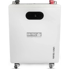 Tsm Ortec Lityum 10.2 Kwh 51.2V 200AH Lifepo4 Batarya UNIV10200