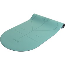 Gymo Pu-Rubber Kaydırmaz Kauçuk Yoga Pilates Matı 5mm Açık Yeşil