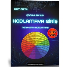 Enine Boyuna Eğitim Cırt Cırtlı Çocuklar Için Kodlamaya Giriş Seti (Renk-Sayı Kodlaması)