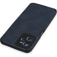 SiHako Newface C35 Kılıf Loop Deri Silikon - Lacivert