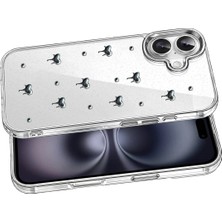 Najmaddin Newface Apple Iphone 16 Plus Fiyonk Desenli Kapak - Desen 1