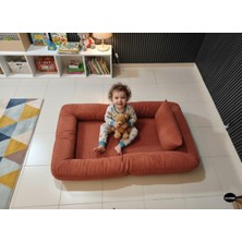 Colormix Bebek Yer Yatağı - Taşınabilir Bebek Oyun Alanı ve Aktivite Minderi - Bebek Odası Dekoratif Yatak