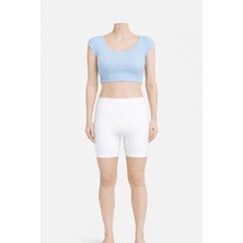 Belpa Likralı Penye Tayt, Pamuklu, Büyük Beden Içlik Tayt %95 Pamuklu %5 Likra